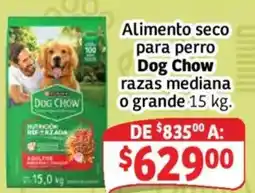 Soriana Híper Dog Chow raza mediana o grande oferta
