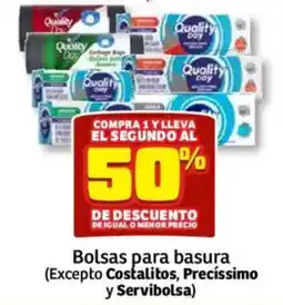Soriana Híper Quality Day Bolsas para basura oferta