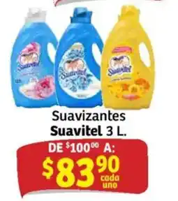 Soriana Híper Suavizantes Suavitel 3 L. oferta
