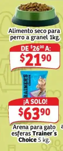 Soriana Híper Trainer's Choice Arena para gato esferas oferta
