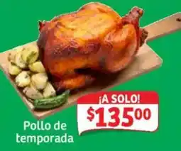 Soriana Híper Pollo de temporada oferta