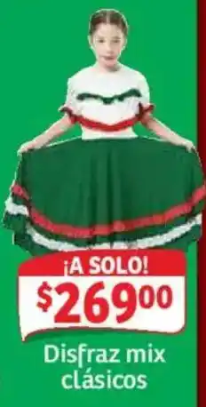 Soriana Híper Disfraz mix clásicos oferta