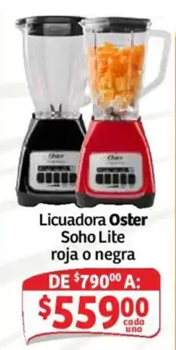 Soriana Híper Oster Licuadora Soho Lite oferta