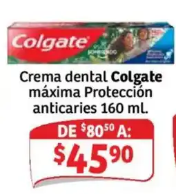 Soriana Híper Colgate crema dental máxima protección anticaries oferta