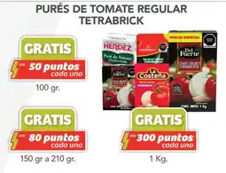 Soriana Híper herdez puré de tomate regular tetra brick oferta