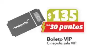 Cinépolis Boleto VIP Cinépolis sala VIP