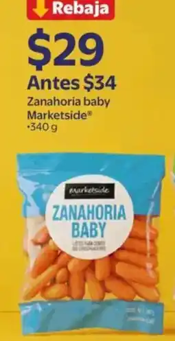 Walmart Express Marketside zanahoria baby oferta