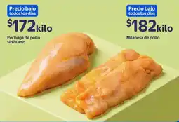Walmart Express Pechuga de pollo sin hueso oferta
