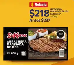 Walmart Express SuKarne arrachera marinada de res oferta