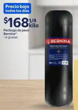 Walmart Express Bernina pechuga de pavo oferta