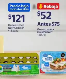 Walmart Express NutriCampo Huevo fresco oferta