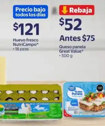 Walmart Express NutriCampo Huevo fresco oferta