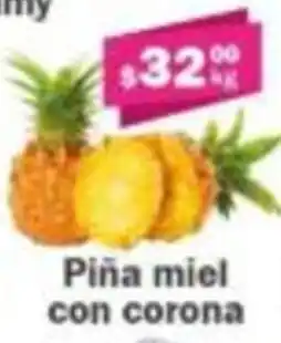 Super kompras Piña miel con corona oferta