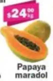 Super kompras Papaya maradol oferta