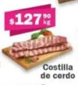 Super kompras Costilla de cerdo oferta