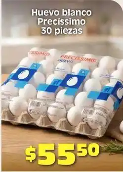 Soriana Híper Precissimo - huevo blanco oferta