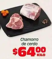 Soriana Híper Chamarro de cerdo oferta