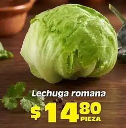 Soriana Híper Lechuga romana oferta