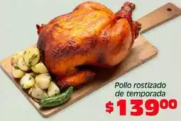 Soriana Híper Pollo rostizado oferta