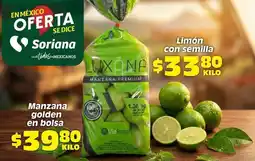 Soriana Híper Soriana - manzana golden oferta