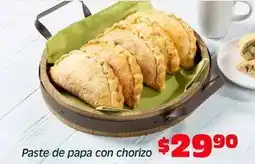 Soriana Híper Paste de papa con chorizo oferta