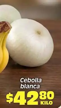 Soriana Híper Cebolla blanca oferta