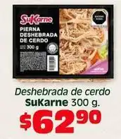 Soriana Híper Sukarne - pierna deshebrada de cerdo oferta