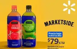 Walmart Marketside - jugo de toronja y jugo de naranja oferta