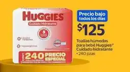 Walmart Huggies - toallas húmedas para bebé cuidado hidratante oferta
