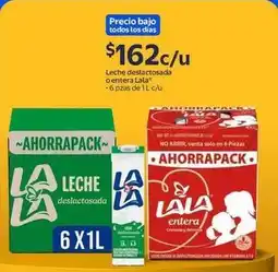 Walmart Lala - leche deslactosada o entera oferta