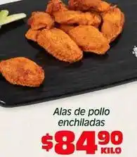 Soriana Híper Alas de pollo enchiladas oferta