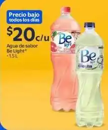 Walmart Be light - agua de sabor oferta