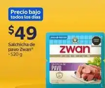 Walmart Zwan - salchicha de pavo oferta