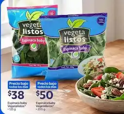 Walmart Baby - espinaca baby vegetalistos oferta