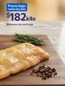 Walmart Milanesa de pechuga oferta