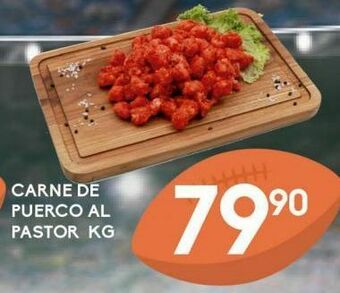 Alsuper Carne de puerco al pastor kg oferta