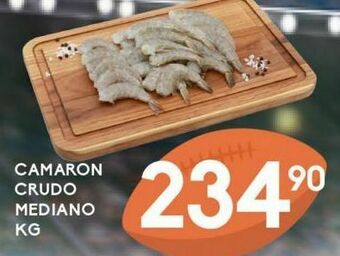 Alsuper Camaron crudo mediano kg oferta