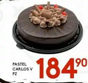 Pastel carlos v pza.