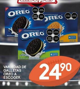 Alsuper Galletas oreo a escoger oferta