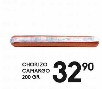 Alsuper Chorizo camargo 200g oferta
