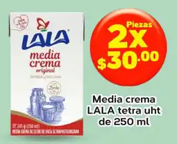Super Aki LALA media crema original oferta