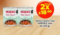 Super Aki Herdez salsa casera roja oferta