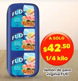Super Aki Fud jamón de pavo virginia oferta