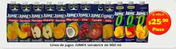 Super Aki Jumex jugos tetra brick oferta