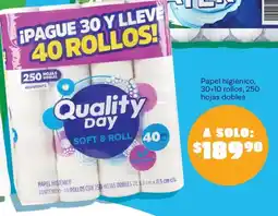 Soriana Mercado Quality Day Soft & Roll oferta