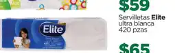 Chedraui Elite servilletas ultra blanca oferta