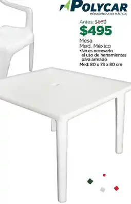 Chedraui Polycar Mesa oferta