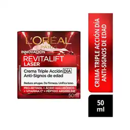 Farmacias Benavides Paris Revitalift Laser Crema Día Anti Edad oferta