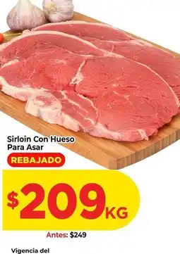 HEB Sirloin con hueso para asar oferta