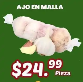Ajo en malla